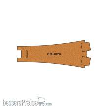 Proses PCB-8076 - 10 x vorgefertigtes Korkgleisbett für Y-Weiche R8076