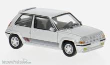 PCX87 PCX870299 - PCX87, Renault 5 GT Turbo, silber, 1987, 1:87