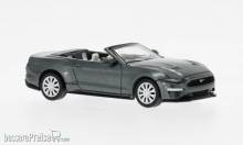 PCX PCX870567 - PCX87, Ford Mustang VI Cabriolet, dunkelgrau, 2020, 1:87