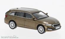 PCX87 PCX870599 - PCX87, Skoda Octavia IV Combi, dunkelbraun, 2019, 1:87