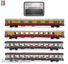 Pirata PI6191 - 4er Set GC Personenwagen FS, Ep.IV, Adriatico, Set 1