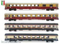 Pirata PI6192 - 4er Set GC Personenwagen FS, Ep.IV, Adriatico, Set 2