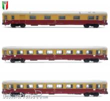 Pirata PI6193 - 3er Set GC Personenwagen FS / TEE, Ep.IV, IC Lemano