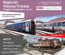 Pirata PI9715 - 3er Set Personenwagen ÖBB / Nightjet Ep.VI