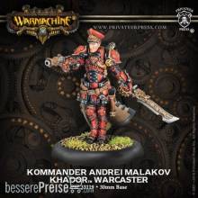 Warmachine PIP33119 - Khador Warcaster Kommander Andrei Malakov