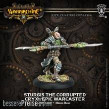 Warmachine PIP34107 - Cryx Epic Warcaster Sturgis The Corrupted