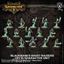 Warmachine PIP34118 - Cryx Blackbanes Ghost Raiders Unit (15)  REPACK
