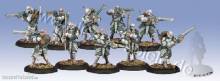 Warmachine PIP35060 - Retribution Houseguard Riflemen Unit (10) Box (plastic)