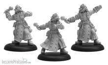 Warmachine PIP37008 - Combat Alchemists - Golden Crucible Unit (3) (metal/resin)
