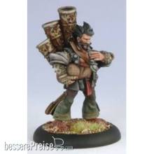 Warmachine PIP41015 - Mercenary Rhupert Carvolo, Piper of Ord Solo Blister