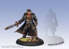 Warmachine PIP41075 - Mercenary Rutger Shaw Solo Blister