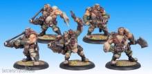 Warmachine PIP41086 - Mercenary Ogrun Assault Corps Unit (5) Box