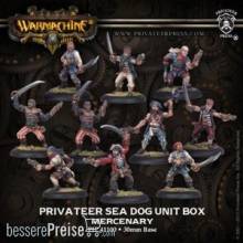 Warmachine PIP41100 - Mercenary Privateer Sea Dog Crew Unit Box (repack)