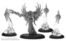Warmachine PIP41176 - Asphyxious the Sanctified - Mercenary Iron Lich Unit (metal)