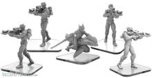 Privateer Press PIP51084 - C-Type Shinobi and Shadow Rider – 1808 Shadow Sun Unit (metal)