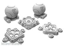 Privateer Press PIP51097 - City Assets 3 - Monsterpocalypse (metal/resin)