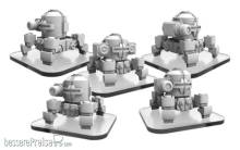 Privateer Press PIP51107 - WW82s and Propo Walker - Monsterpocalypse Zerkalo Bloc Unit (metal/resin)