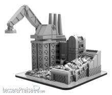 Privateer Press PIP51110 - Reclamation Facility - Monsterpocalypse Building (resin/metal)