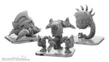 Privateer Press PIP51136 - Chomper, Snatcher, and Reaper ? Monsterpocalypse Destroyers Alternate Elite Units (metal/resin) box