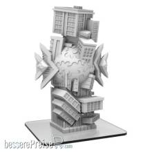 Privateer Press PIP51140 - Myriad Singularity - Monsterpocalypse Masters of the 8th Dimension Building (resin/metal)