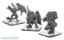 Privateer Press Übersee PIP51171 - Bomber Ape, Stalker, Shrieker - Monsterpocalypse Protectors Alternate Elite Units (metal)
