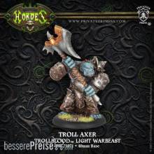 Hordes PIP71071 - Trollblood Troll Axer Light Warbeast Box (plastic)