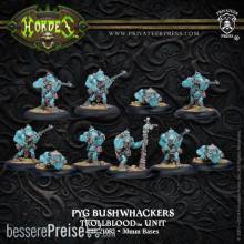 Hordes PIP71082 - Trollblood Bushwackers (10)  Repack Box