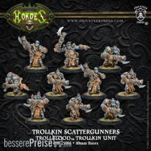 Hordes PIP71084 - Trollblood Scattergunners Unit (10) (plastic)