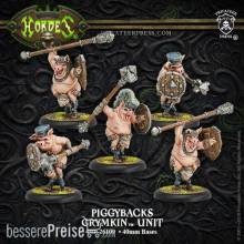 Hordes PIP76019 - Grymkin Piggybacks PLASTIC Box pack of 5
