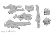 Privateer Press PIP82013 - Dusk Wolf A Weapon Pack - Warcaster Marcher Worlds Pack (metal)