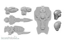 Privateer Press PIP83011 - Firebrand A Weapon Pack - Warcaster Iron Star Alliance Pack (metal)