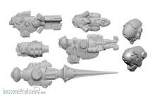 Privateer Press PIP83012 - Firebrand B Weapon Pack - Warcaster Iron Star Alliance Pack (metal)