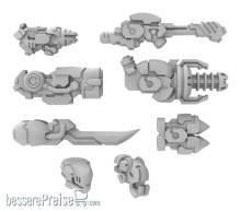 Privateer Press PIP84015 - Nemesis A Weapon Pack - Warcaster Aeternus Continuum Pack (metal)