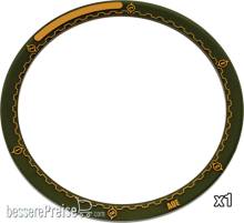 Warmachine PIP91081 - WARMACHINE 5´ Area of Effect Ring Markers