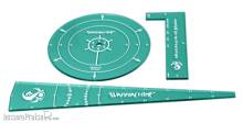 Warmachine PIP91134 - WARMACHINE Retribution Template Set (acrylic)