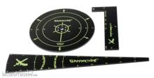 Warmachine PIP91136 - WARMACHINE Mercenaries Template Set (acrylic)