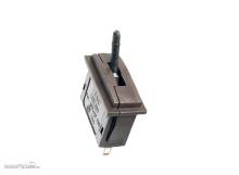 Peco PL-26B - Schwarzer Durchgangskontaktschalter