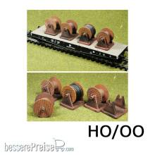 Proses PLS-003 - Lasergeschnittener Bausatz Kabeltrommel (4 Trommel) H0/00