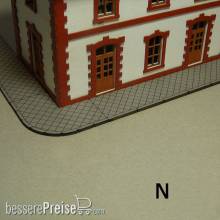 Proses PLS-020 - Fußgängerteile Baugr. N, Diamantenplattenmuster