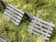 Model Scene PLT-501 - Schneefangzäune aus Holz