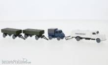 Brekina PMS_238983 - Set Wiking-Verkehrs-Modelle 85, MB L 3500 Sprengwagen und Unimog U 402 mit zwei Anhängern