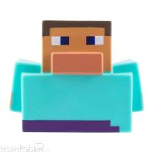Paladone Products PP10509MCFV2 - Minecraft Badeente Steve 6 cm
