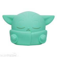 Paladone Products PP13691MAN - Star Wars The Mandalorian Squishy Glo Silikon-Leuchte Grogu 15 cm
