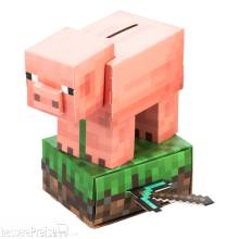 Paladone Products PP14535MCF - Minecraft Build Your Own Spardose Schwein