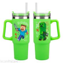 Paladone Products PP14600MCF - Minecraft Trinkbecher To Go Green