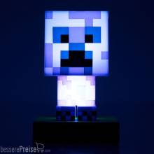 Paladone Products PP8004MCF - Minecraft Icon Lampe Charged Creeper