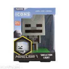 Paladone Products PP8999MCF - Minecraft Icon Lampe Minecraft Skeleton