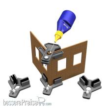 Proses PPR-SS-03 - Hold u. Glue! -Rechtwinkelhalter für Gebäudebausätze (2er Set)