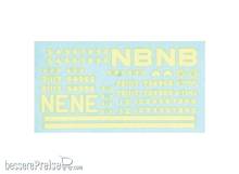 Peco PS52 - Transfers (Waterslide)NBR/LNER aus den Kits PS01-02