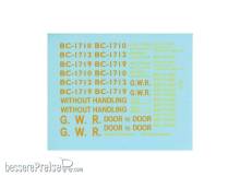Peco PS75 - B-Containertransfers (Pressfix) GWR/BR